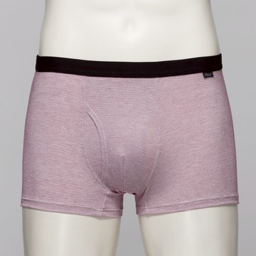 SOLIS 帕非士系列 M-XXL 素面 前檔 開口 貼身 四角 男內褲 (艷棗色)