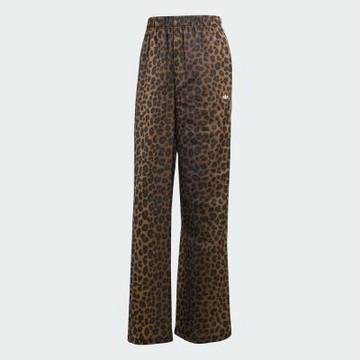 Adidas 愛迪達 Stn Wl Pants KA2666 女 長褲 運動長褲 休閒長褲 棕 亞版 豹紋