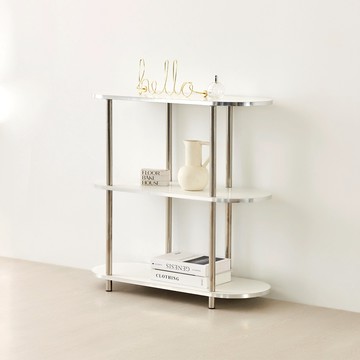 韓國 innocEnt 純真閃亮世紀中期模組化800收納層架  79 x 80 x 30cm  白色  3層