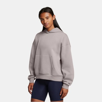 UA 女 Unstoppable Fleece 長袖帽T 熱銷商品