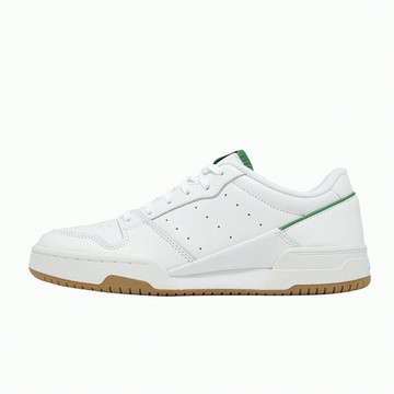 adidas 愛迪達 休閒鞋 Team Court 2 男鞋 白 綠 復古 皮革 膠底 IF9621