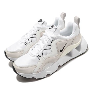 Nike 休閒鞋 Wmns RYZ 365 女鞋 白 米白 厚底 老爹鞋 孫芸芸 BQ4153-100