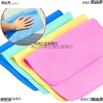 鹿皮毛巾巾擦車巾加厚洗車毛雞皮布汽車清洗工具巾麂皮巾干發吸水