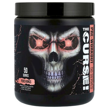 JNX Sports, The Curse!®，鍛鍊前，桃味軟糖，8.8 盎司（250 克）