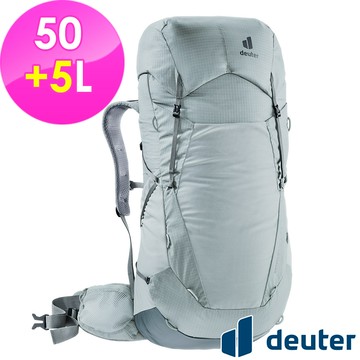 【德國deuter】AIRCONTACT ULTRA拔熱式透氣背包50+5L (3360122 灰/登山/健行/輕量)