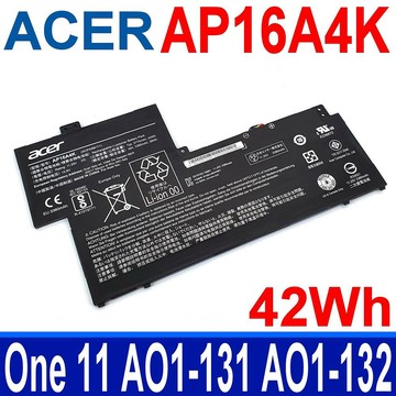 ACER AP16A4K 電池 T.00304.003 KT.00304.007 Aspire One 11 AO1-131 AO1-132 Swift 1 SF113-31 S5-371