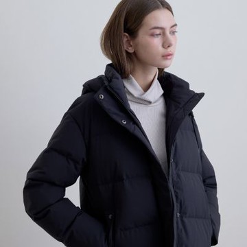 GIORDANO 女裝羽絨連帽外套 Two Mile Wear系列【雙色任選】