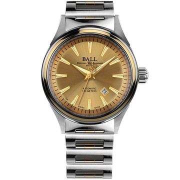 BALL波爾錶 FIREMAN系列 經典18K 機械腕錶 母親節 禮物 推薦 31mm / NL2110C-2T-SJ-GO