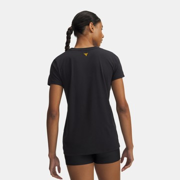 【UNDER ARMOUR】UA 女 Pjt Rock BSR 短袖T-Shirt 6011004-001