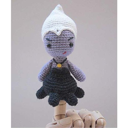 Disney Princesses  Villains: Crochet Finger Puppets (Crochet Kits)