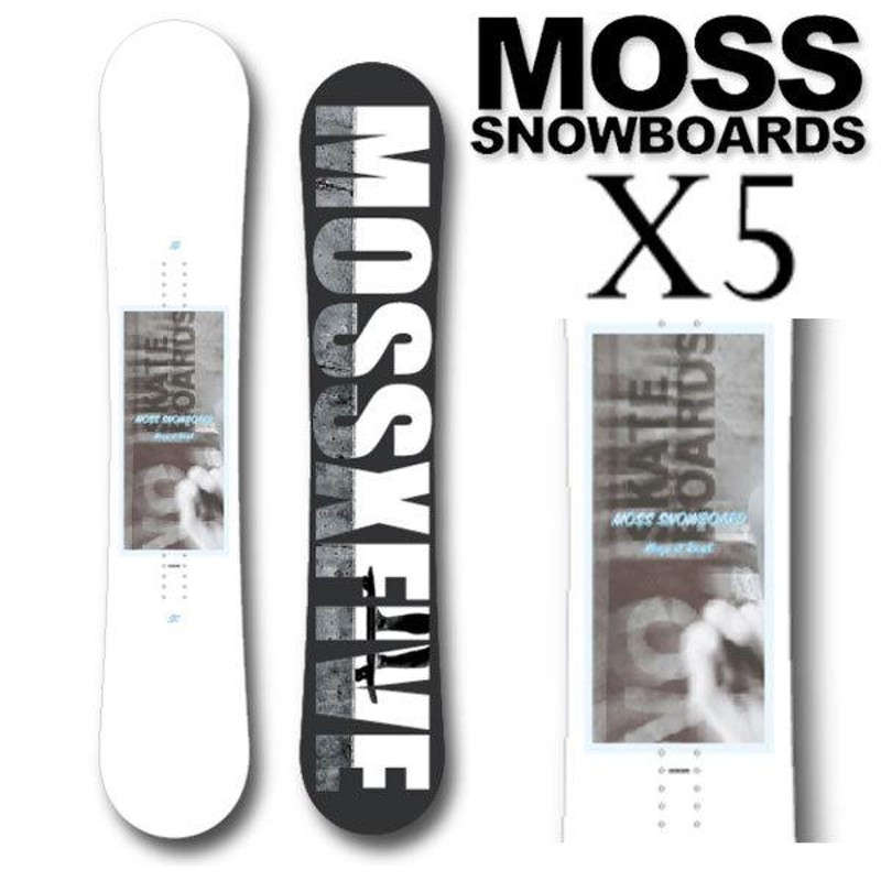 21-22 MOSS SNOWBOARDS/モス スノーボード X5 バイファイブ