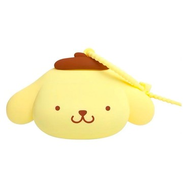 布丁狗 矽膠零錢包+吊飾