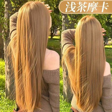 ✨臺灣出貨✨淺茶摩卡染髮膏免漂2026流行甜美不挑皮學生染奶茶砂金髮色染髮劑