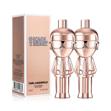 Karl Lagerfeld卡爾·拉格斐 時尚大帝流光金女性淡香精小香(4.5ml)X2入