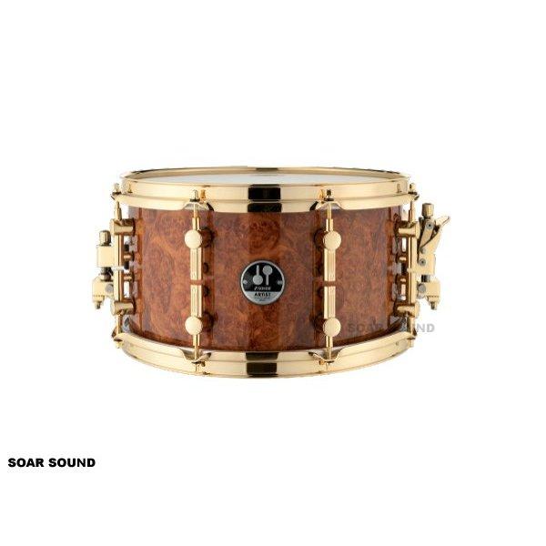 SONOR ソナー スネアドラム 13x7インチ アンボイナ AS12-1307AM 小太鼓 コンサートスネアドラム