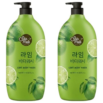Shower mate 微風如沐果香沐浴乳 沁萊姆  1.2kg  2瓶