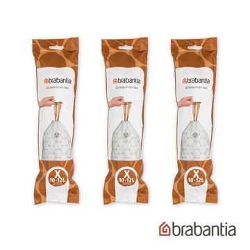 垃圾袋-X型(10-12L)20入-3包組