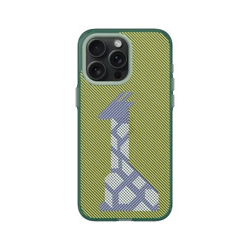 iPhone 15 Pro Max JellyTint 憂墨綠 - None - 努比亞長頸鹿 - 線條版