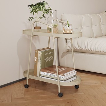 ??免運 可開發票 可移動邊幾茶幾推車置物架客廳家用沙發旁邊創意迷你鐵藝小桌子