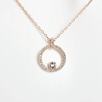SWAROVSKI 施華洛世奇 Creativity 鏈墜 項鍊 鍍玫瑰金色 5202446