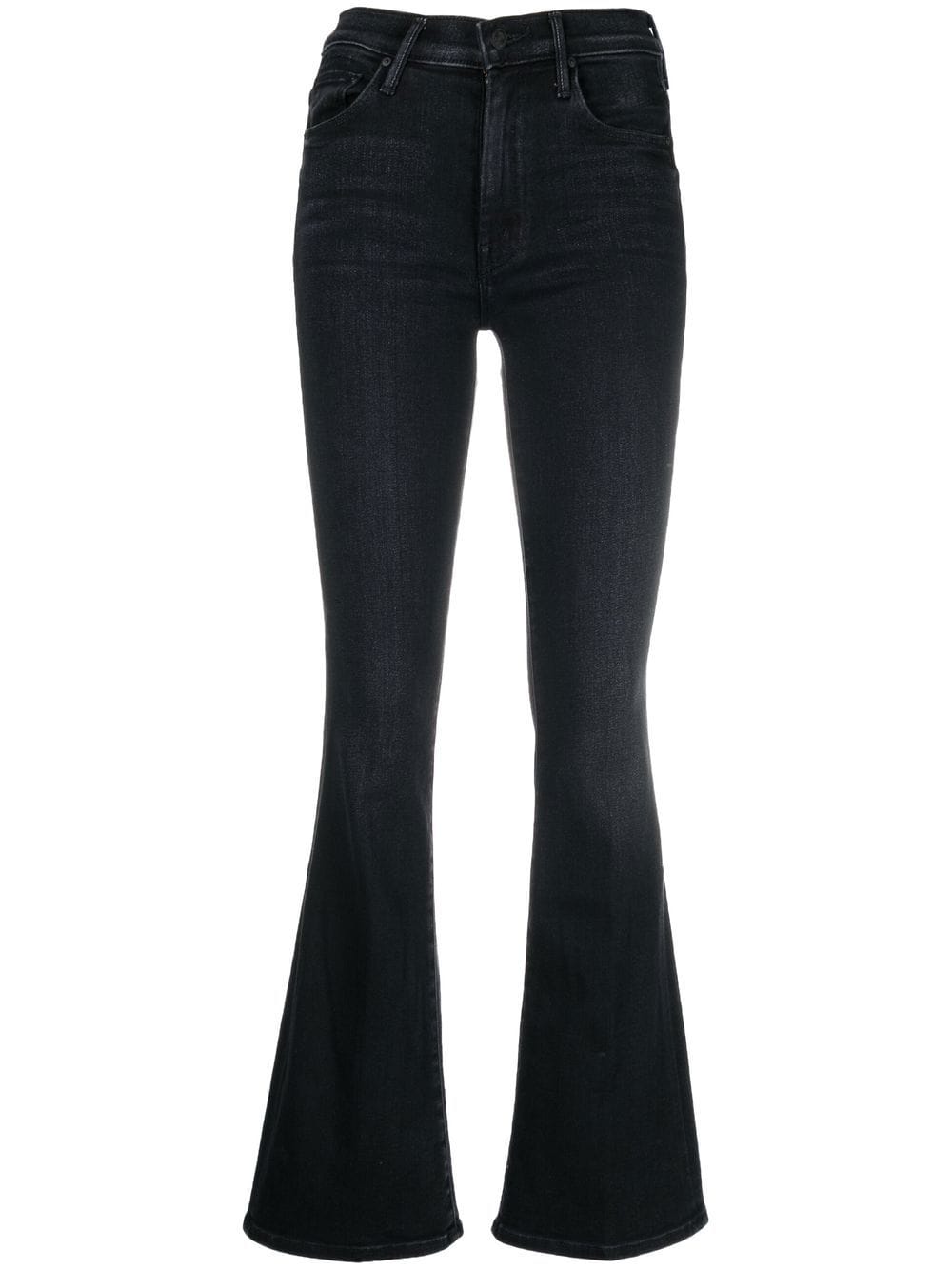 MOTHER - slim-fit flared jeans - women - Cotton/Modal/Polyester/Spandex/Elastane - 25 - Blue