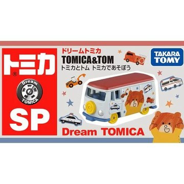 TOMICA DT湯姆熊TOMICA巴士 TM07458 多美小汽車