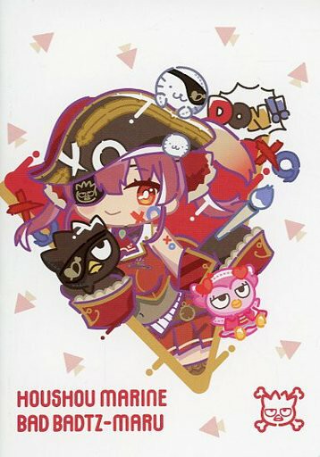 寶鐘海洋&酷企鵝&壞孩子&好孩子丸A6筆記本虛擬YouTuber Holo Live×三麗鷗角色Tanks對象產品購入特典