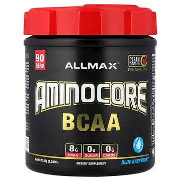 ALLMAX, AMINOCORE™ 支鏈胺基酸營養粉，藍樹莓味，2.1 磅（945 克）