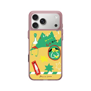 iPhone 17 Pro Max Clear (相機按鈕) 晶醺玫 - MacaronToe 馬卡龍腳趾 - 爆炸糖果店 Candy Crush