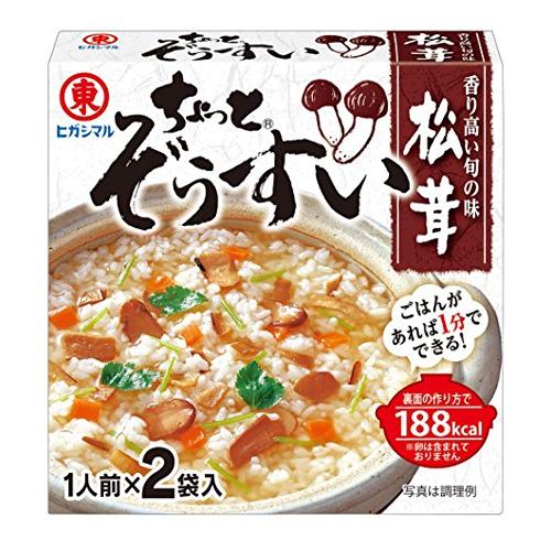 ヒガシマル醤油 ちょっとぞうすい(松茸)2P×10個