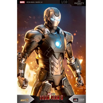 【野獸國】鋼鐵人 Mark 14 7吋可動人偶｜ZD TOYS 中動
