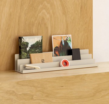 全新B級品特賣 - ISO Organizer L | 金屬桌上型收納架 | 淺灰