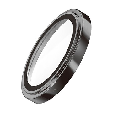 iPhone 17 imos鋁合金藍寶石鏡頭保護貼(2鏡)-深灰