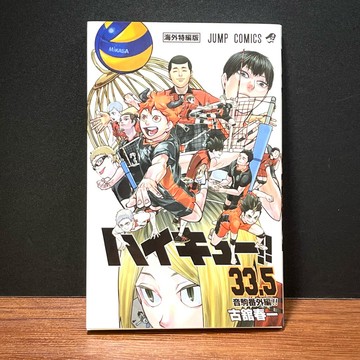 ◤全新 日文版漫畫（海外特編版）無章釘《排球少年：33.5 音駒番外編》古館春一｜集英社 東寶