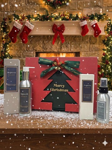 睡眠/香草 - 暖馨芳香組 按摩精油+精油噴霧四入組