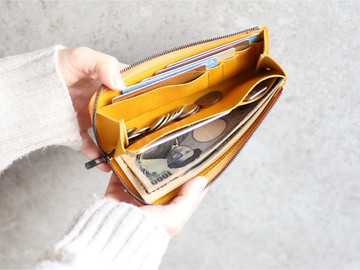 il modo ZIP 小長夾 STATUSY 日本製 皮夾 皮革錢包 職人手工真皮
