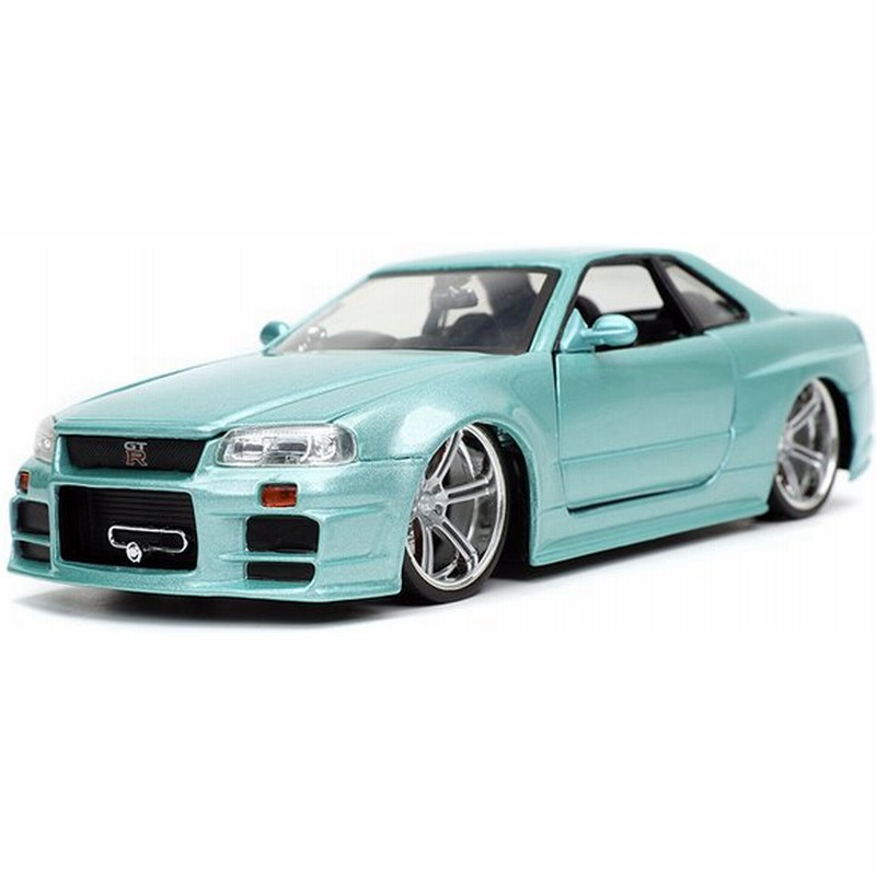 Jadatoys 1 24 Fast Furious Brian S Nissan Skyline Gt R R34 ワイルドスピード スカイライン Gt R R34 ダイキャストミニカー 通販 Lineポイント最大0 5 Get Lineショッピング