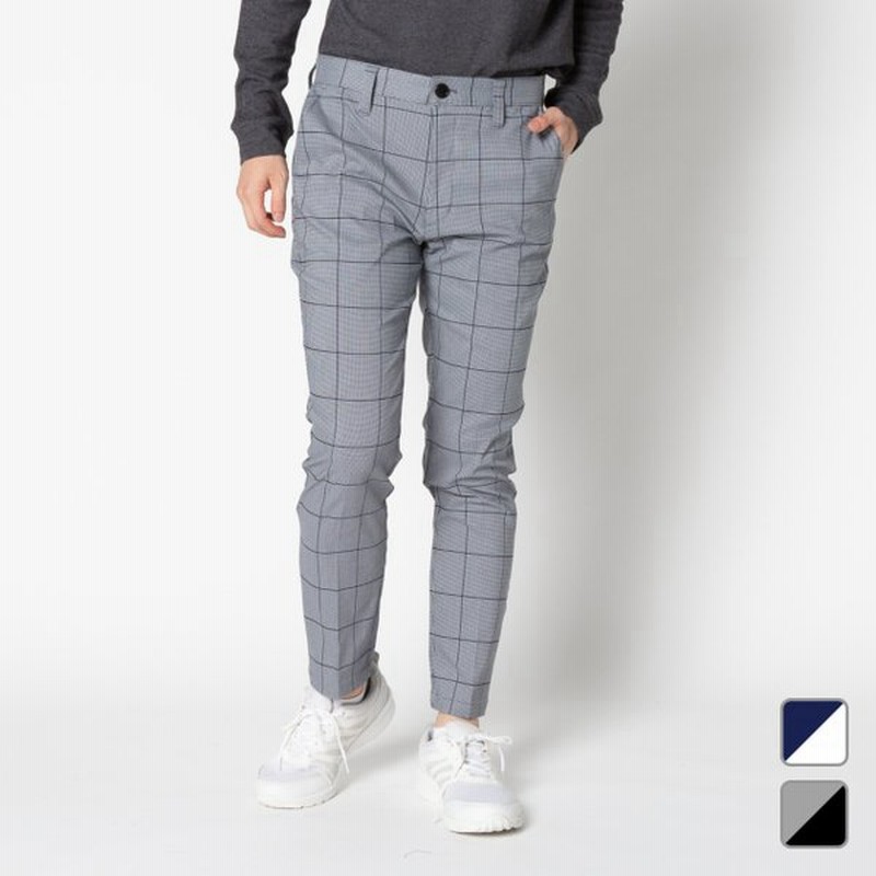 ティゴラ ゴルフウェア Tr 1p1570nt 千鳥ウィンドウペンチェックのストレッチパンツ メンズ Tigora スラックス 通販 Lineポイント最大0 5 Get Lineショッピング
