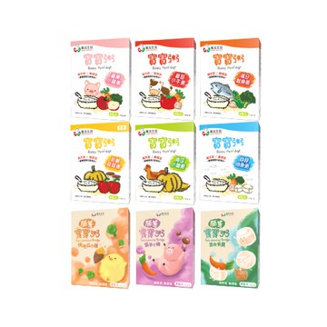 【蝦皮直營】飯友生技 寶寶粥150gx4入/盒 滿分鮭魚/貝貝吻魚/南瓜小雞/番茄小牛/蘋果小豬/彩椒菇菇 飯友