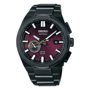 seiko SK037 精工錶 Astron 3X62-0AG0SD(SSJ029J1)秋冬年度限量款 太陽能夜櫻GPS鈦金屬腕錶 紫色漸層面 42mm｜樂天全館特惠中★指定刷卡回饋10%