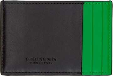 Bottega Veneta 黑色 Cassette 卡包