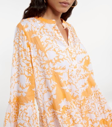 Juliet Dunn Printed cotton minidress