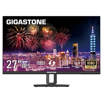 GIGASTONE LM-27FF5H IPS 100Hz USB-C極窄邊框 FHD護眼顯示器  1個  27吋