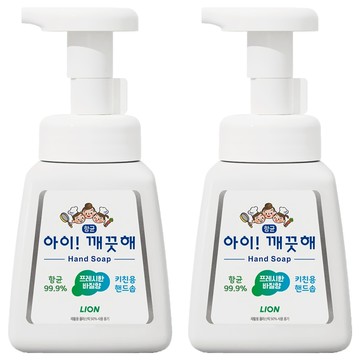 LION 獅王 趣淨 韓國原裝進口 廚房專用洗手乳  250ml  2瓶