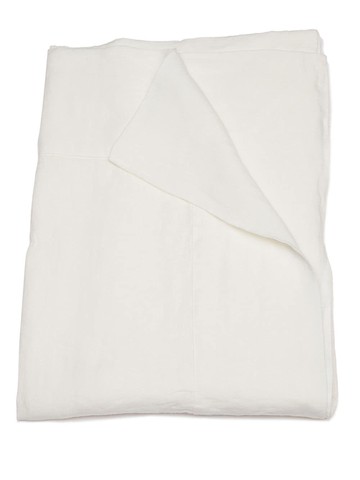 Once Milano - medium linen tablecloth - unisex - Linen/Flax - One Size - White
