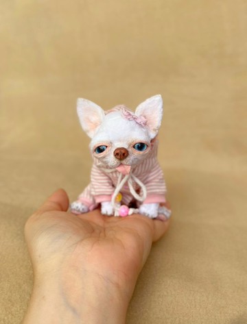 吉娃娃小狗现实玩具