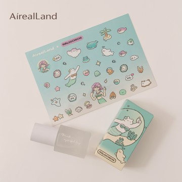 AirealLand x 哈囉奇奇聯名海洋水晶貼