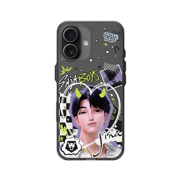 iPhone 17 Clear (相機按鈕) 酷墨灰 - Kpop 獵魔女團 - 振宇