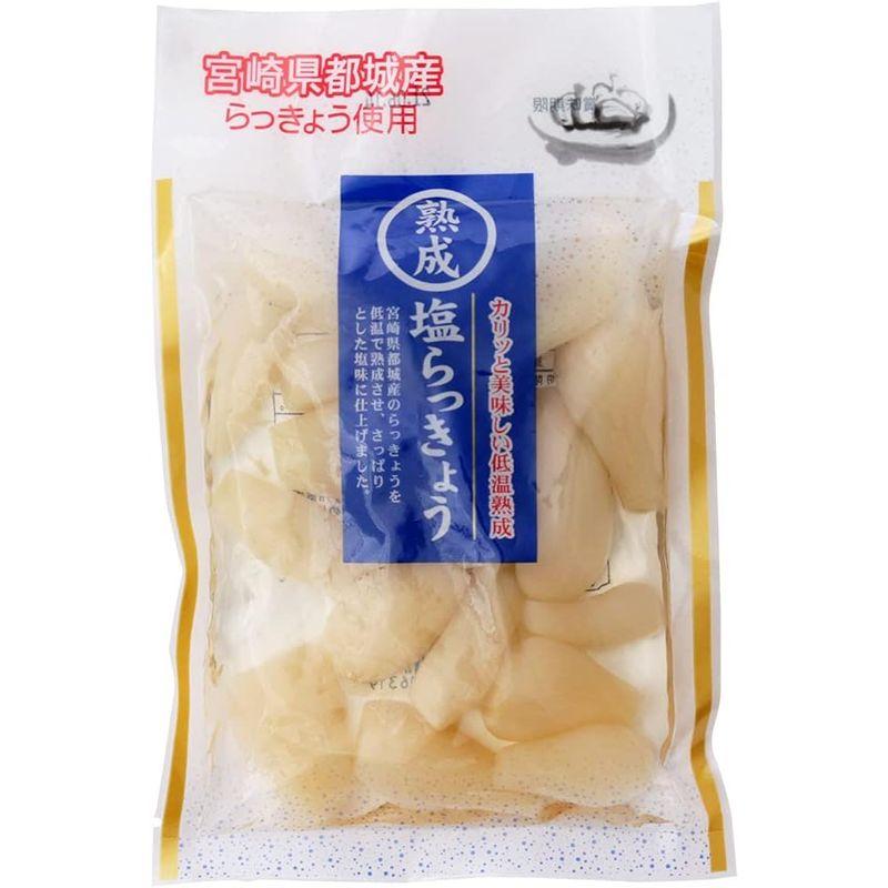 上沖産業 熟成塩らっきょう 90g×10袋