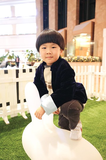 童裝絲絨唐裝外套|香港設計|休閑|經典|撞色|玩味|可愛|新年